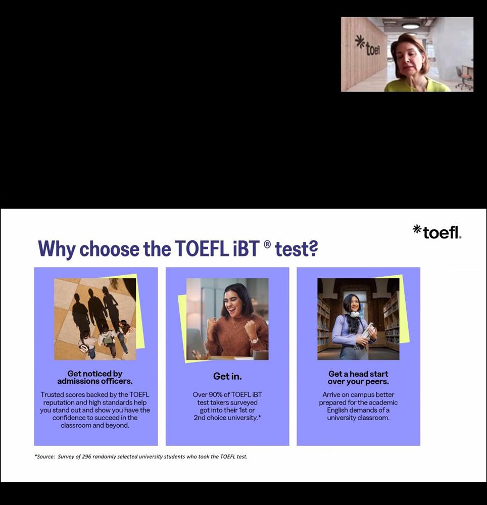 🎓 TOEFL iBT® Tanıtım Etkinliği Gerçekleştirildi!