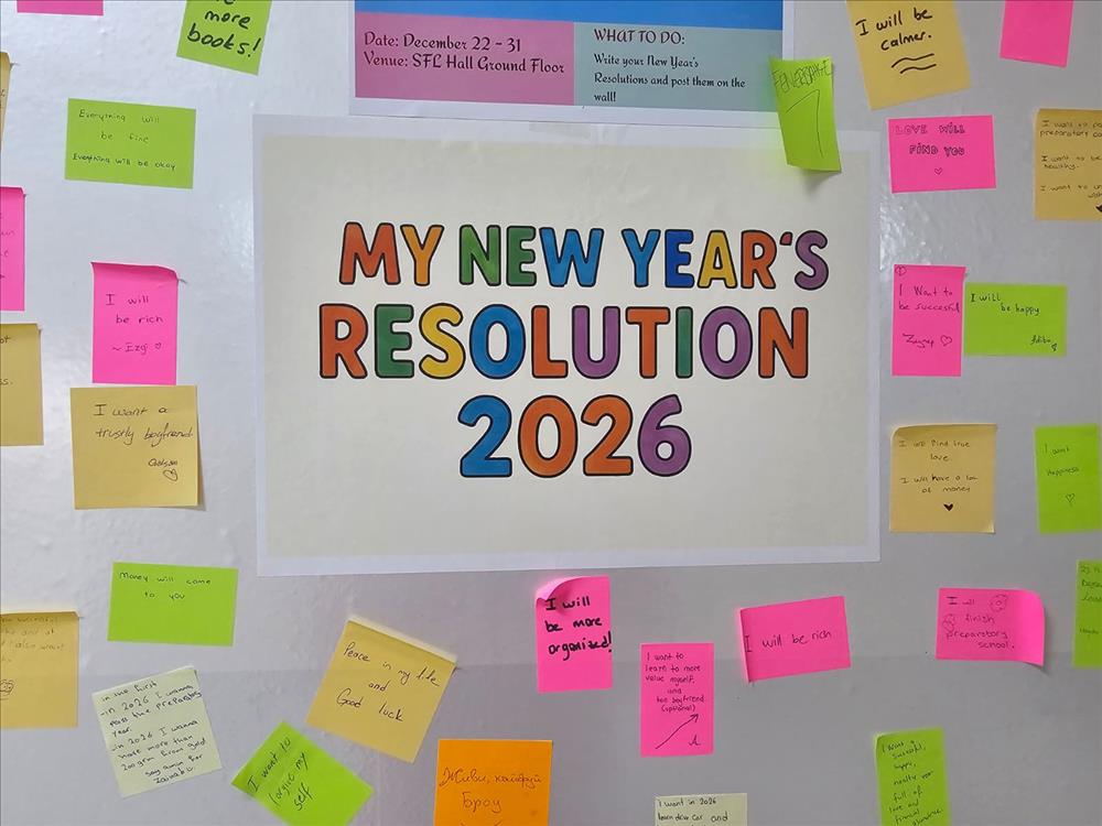 New Year’s Resolutions 2026 Activity